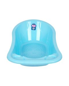 Cadita standard albastra cu dop SeviBebe