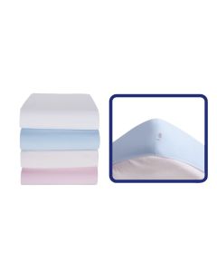 Cearceaf patut cu elastic Albastru SeviBebe