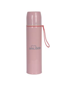 Termos roz 500ml Sevibebe