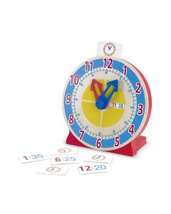 Ceas educativ din lemn Melissa and Doug