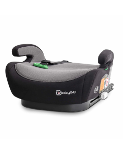 BabyGo - Scaun auto booster Bursa IV Black, 125-150 cm, certificat R129
