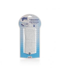 Protectie centura bumbac organic Alb (2buc) XKKO