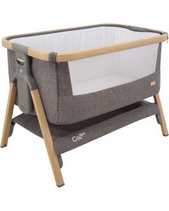 Tutti Bambini – Patut 2 in 1 co-sleeper CoZee Oak & Charcoal