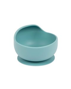 Bol din silicon cu ventuza albastru SeviBebe