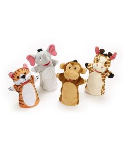 Set 4 papusi de mana Zoo Melissa and Doug