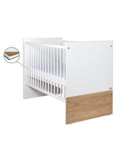 Patut Drewex New York - Alb + Saltea Cocos 10 Cm