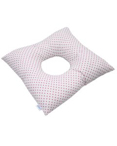 Perna Postnatala, 100% Bumbac Si Umplutura Din Silicon, EKO, Alb/Roz