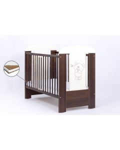 Patut Drewex Bear - Wenge + Saltea Cocos 8 Cm