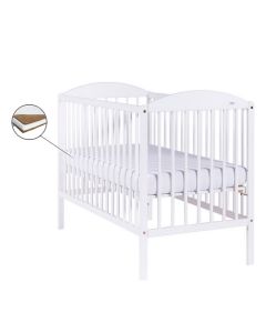 Patut Drewex Lulaya - Alb + Saltea Cocos 12 cm