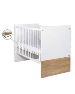 Patut Drewex New York - Alb + Saltea Cocos 12 cm