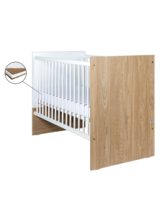 Patut Drewex New York - Natur + Saltea Cocos 12 cm