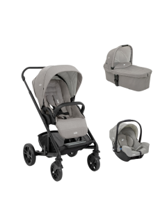 Joie – Carucior multifunctional 3 in 1 Chrome Pebble