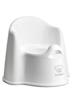 BabyBjorn - Olita cu protectie spate Potty Chair White