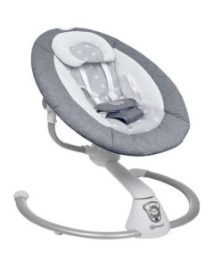 BabyGo - Leagan si balansoar Homey, Gri 