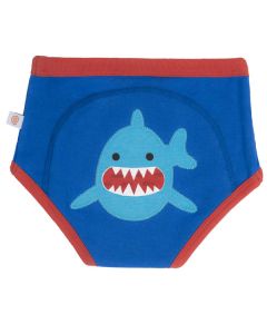 Chilotei Antrenament, Zoocchini, Baiat, 3-4 ani, 100% Bumbac Organic, Blue Shark