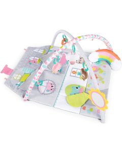 Bright Starts - Salteluta de activitati & Casuta de papusi Floors of Fun