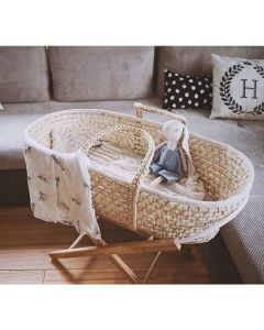 Cosulet bebe pentru dormit handmade din material ecologic Ahoj Baby natur