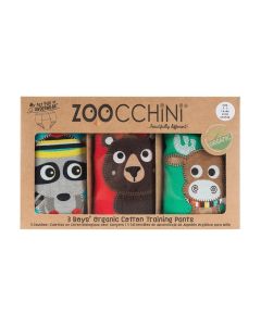 Set 3 Chilotei Antrenament, Zoocchini, Baiat, 2-3 ani, 100% Bumbac Organic, Forest