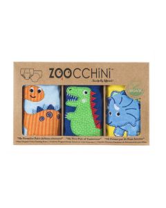 Set 3 Chilotei Antrenament, Zoocchini, Baiat, 3-4 ani, 100% Bumbac Organic, Dino