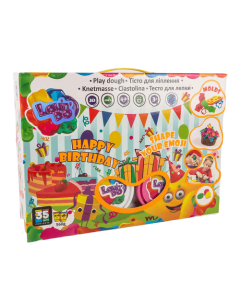 Set de modelat plastilina, Lovin'Do - HAPPY BIRTHDAY