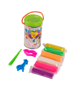 Set plastilina 100% ECO, Lovin'Do - 6 culori si forme de modelaj