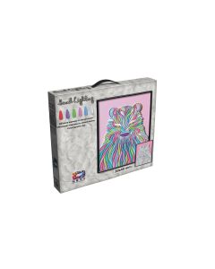 Set pictura 3D cu argila usoara, 40*30cm - BEAR