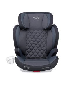 Scaun auto cu isofix Quick Fix, Momi, 15-36Kg, Grey