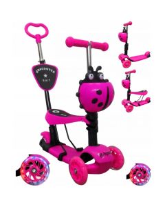 Trotineta 5 in 1 R-Sport H3 - Roz