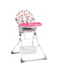 Scaun de masa Ricokids Eldo - Alb - Roz