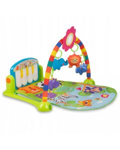 Salteluta de joaca cu pian Ricokids 7316 - Multicolora