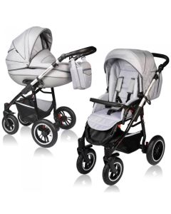 Carucior VESSANTI Crooner Prestige 2 in 1 - Light Gray