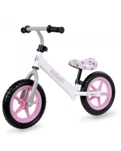 Bicicleta fara pedale Kidwell Rebel White Bunny