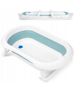 Cadita de baie cu dop de scurgere Ricokids RK-281 - Albastru