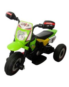 Tricicleta tip motocicleta electrica pentru copii M4 R-Sport - Verde