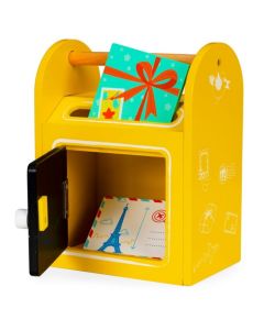 Cutie pentru scrisori din lemn pentru copii Ecotoys 2623