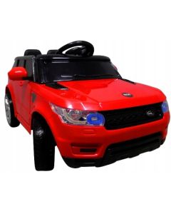 Masinuta electrica cu telecomanda si roti din spuma EVA Cabrio F1 R-Sport - Rosu