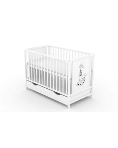 Patut cu sertar VESSANTI BERTA GIRAFA - Alb