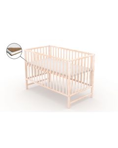 Patut fara sertar VESSANTI Clasico Natur + Saltea Cocos 12 cm