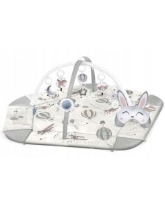 Salteluta de joaca educativa 3 in 1 Nukido 730102 - Gri