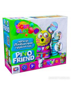 Set de creatie cu argila usoara, Moon Light Clay - Pino Friend - TOMMY