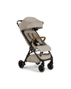 Nuna - Carucior ultracompact cu pliere automata TRVL Hazelwood