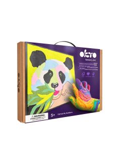Set pictura cu argila usoara, 29*29 cm - Panda