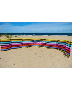Paravan pentru plaja pliabil 10 m multicolor Springos