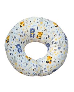 Perna pentru alaptare, 100% Bumbac, 60X60 cm, Appekids - Forest