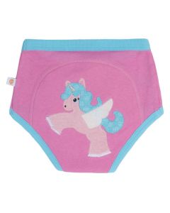 Chilotei Antrenament, Zoocchini, Fetita, 3-4 ani, 100% Bumbac Organic, Unicorn