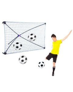 Net Playz - Poarta de fotbal pliabila Rebound cu unghi ajustabil ODS2055