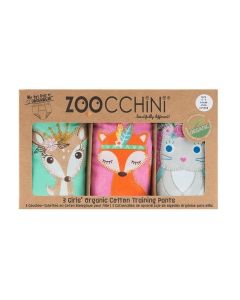 Set 3 Chilotei Antrenament, Zoocchini, Fetita, 2-3 ani, 100% Bumbac Organic, Princess