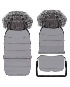 Sac pentru carucior transformabil 120 cm Kettu Maxi grey