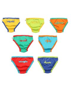 Chilotei din bumbac organic, pentru baieti, Zoocchini, Zilele sÃ„Æ’ptÃ„Æ’mÃƒÂ¢nii, 5-6 ani - 7 buc