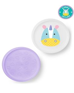 Skip Hop Set farfurii anti-alunecare - Unicorn